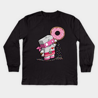 D-bot Kids Long Sleeve T-Shirt